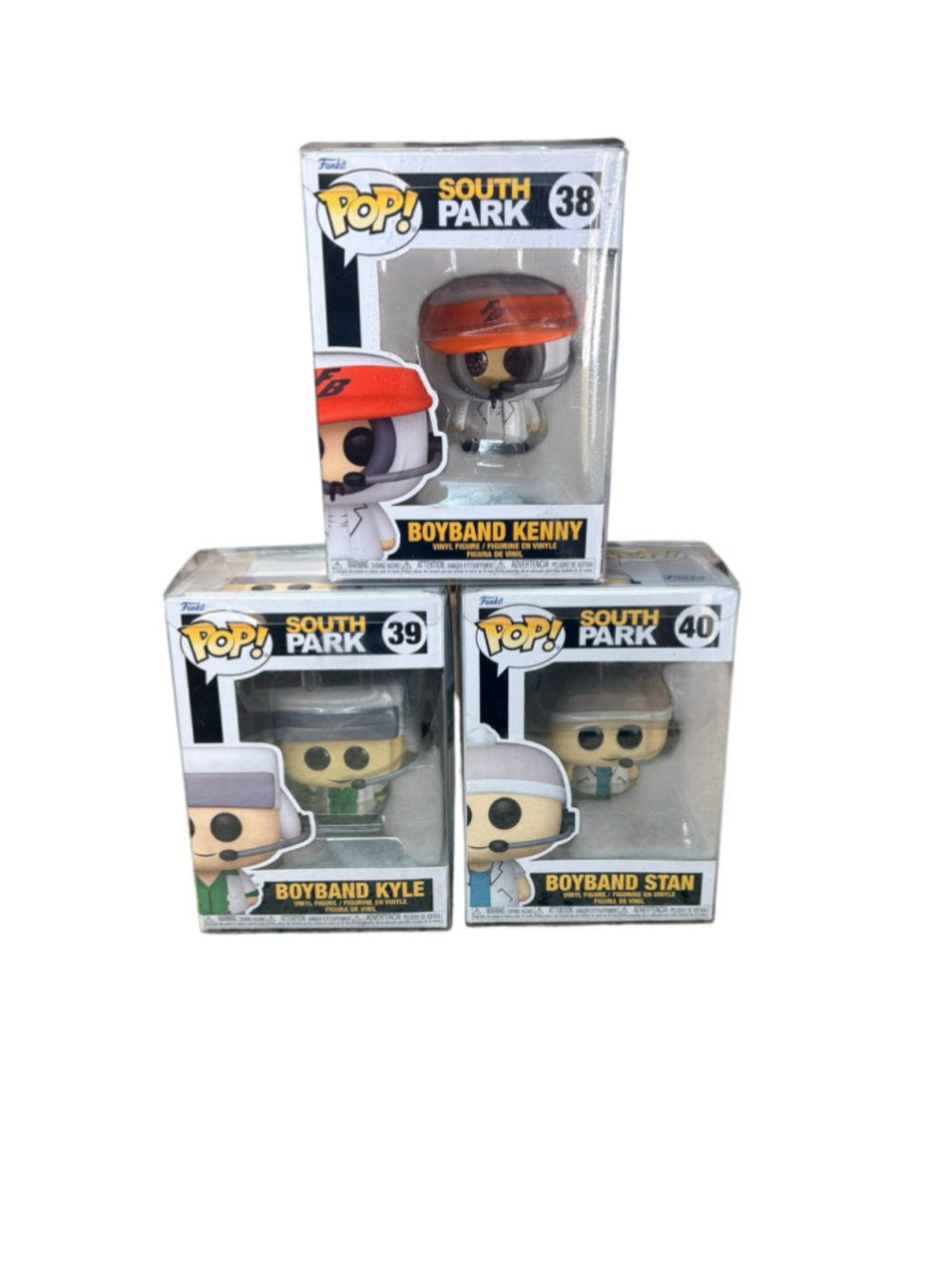 Funko Pop! Television: South Park Boyband (Fingerbang) Set of 3